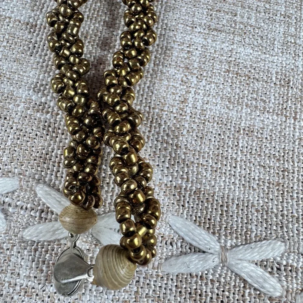 Chunky Paper Beads Necklace